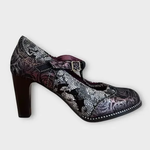 L'ATISTE By Spring Step Mazie Heel 38 US 7.5-8 NWOT